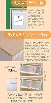 Amazon.co.jp: ダストボックス 2分別タイプ YY-WSB-32 ホワイト